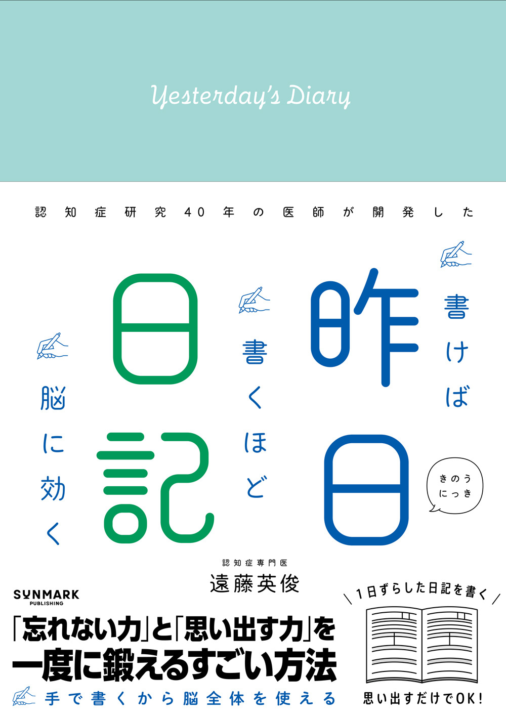 書けば書くほど脳に効く 昨日日記